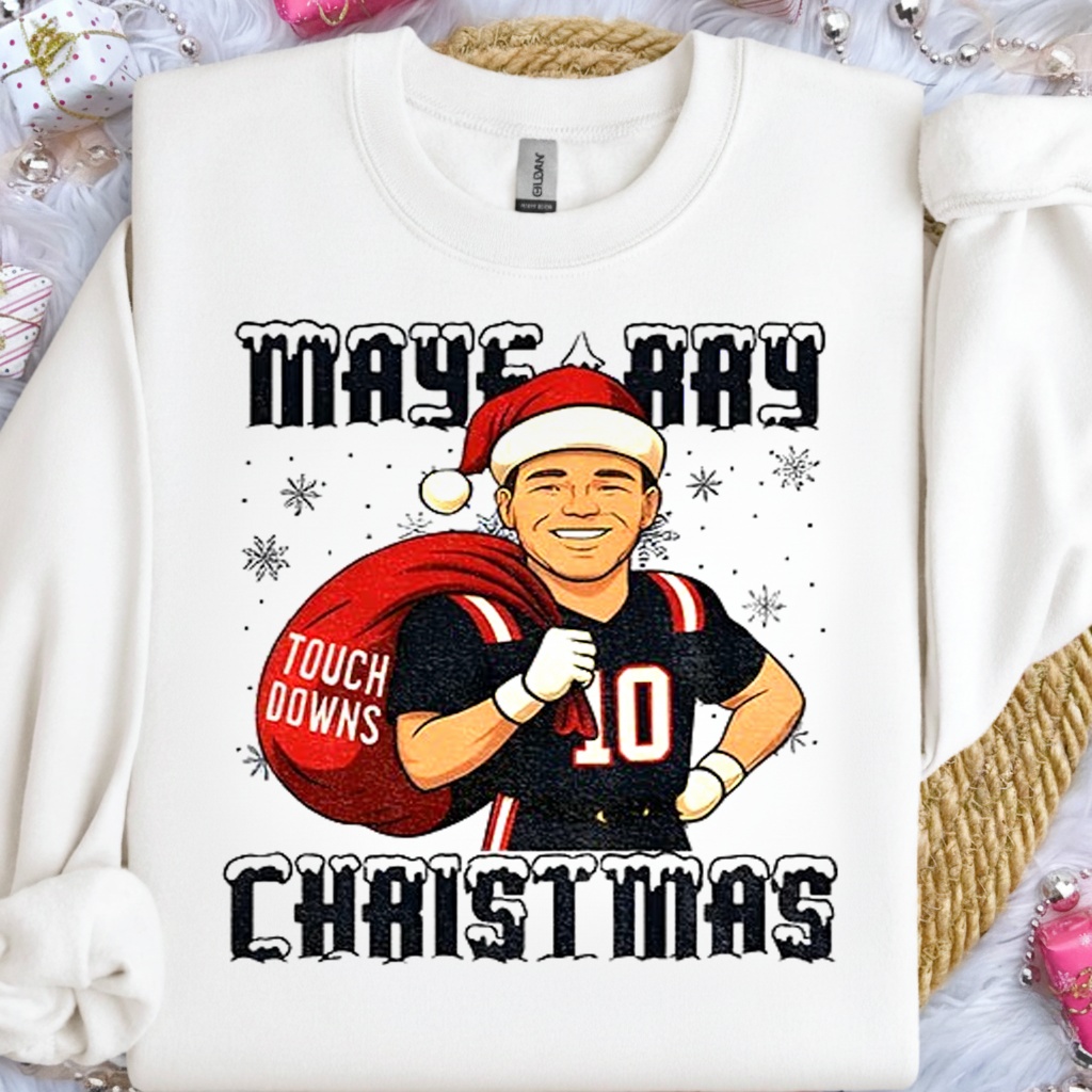 Drake Maye Christmas vintage Maye-rry Christmas shirt