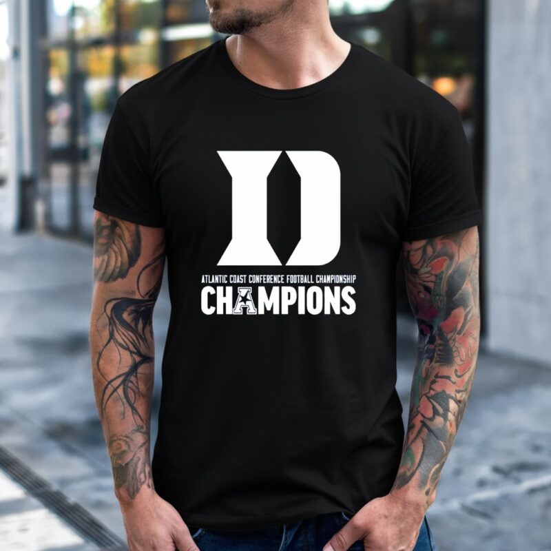 Duke Blue Devils Football Atlantic Coast Conference Championship Shirt