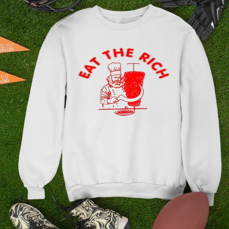 Eat The Rich Unisex Kebap Marx Communism_Sweatshirt