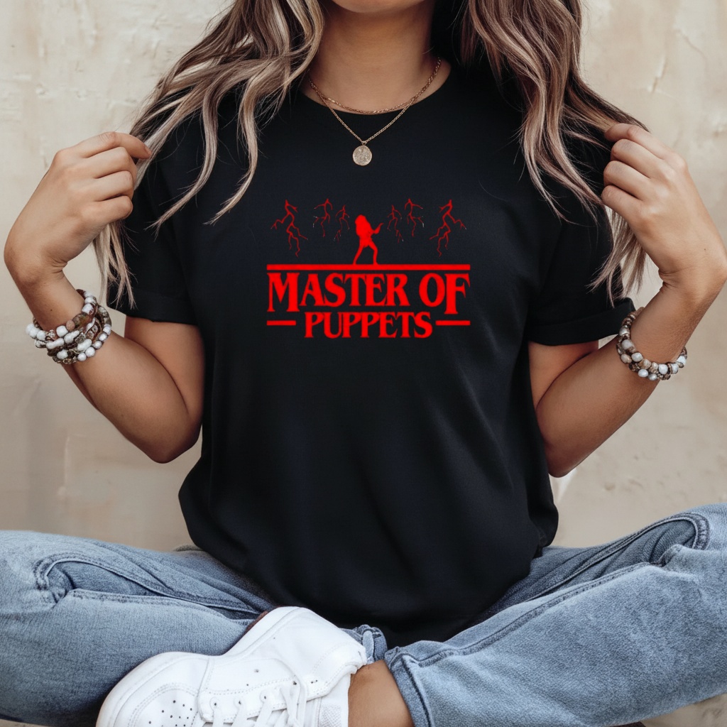 Eddie Munson Master of Puppets Stranger Things Inspired Shirt