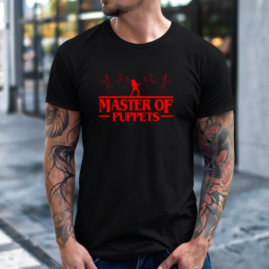 Eddie Munson Master of Puppets Stranger Things Inspired Shirt