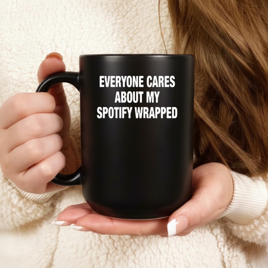 Everyone Cares About My Spotify Wrapped Letter Shirt