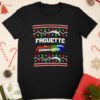 Faguette Ugly Christmas graphic shirt