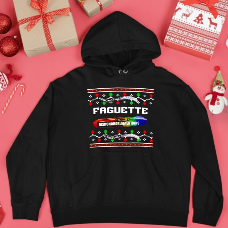 Faguette Ugly Christmas graphic_Hoodie