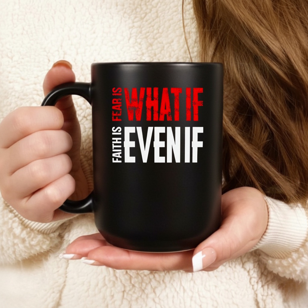 Faith vs Fear What If Even If Shirt