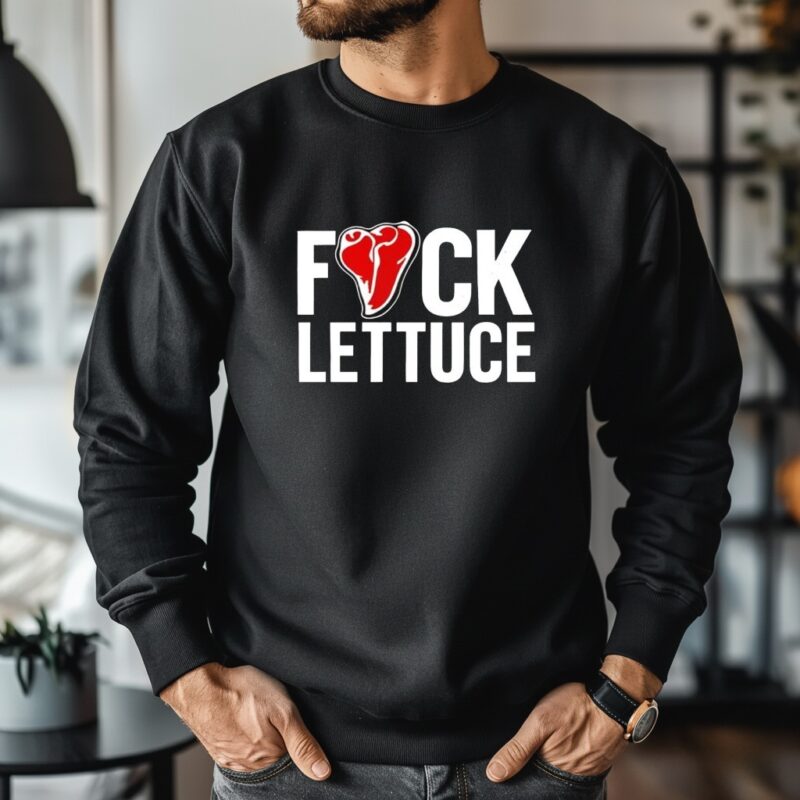 Fck-Lettuce graphic_Crewneck Sweatshirt