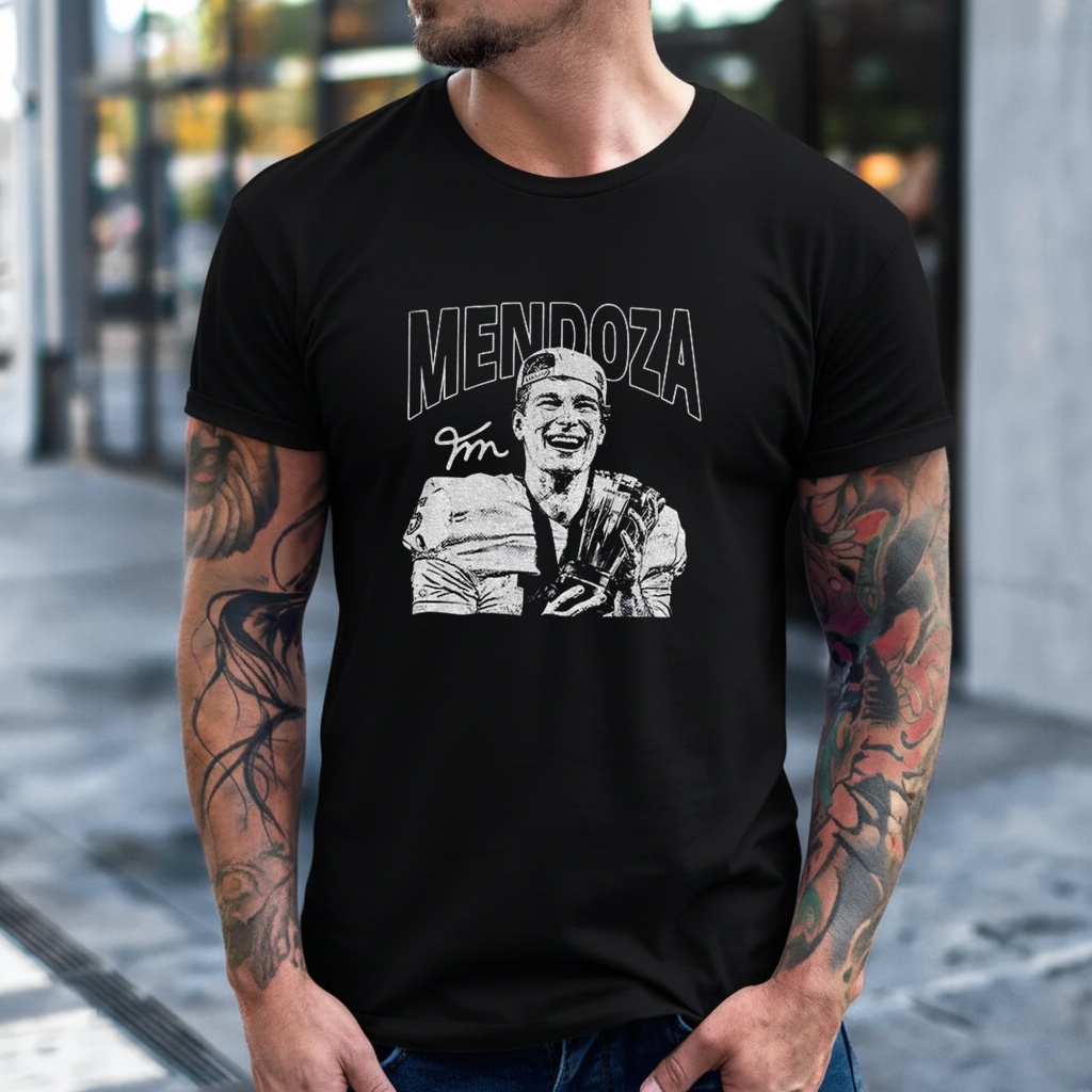 Fernando Mendoza 2025 Heisman Winner Signature Shirt