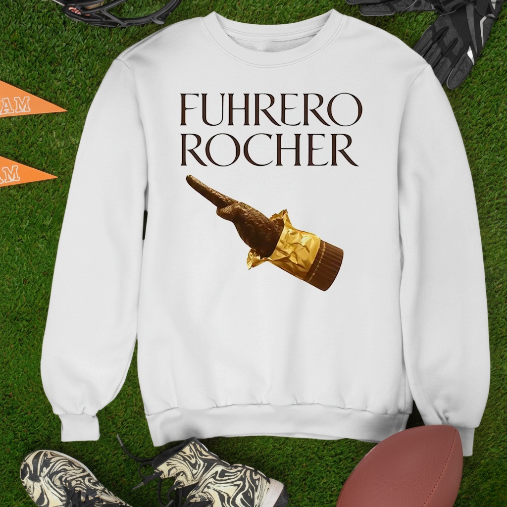 Ferrero Rocher chocolate Military salute satirical shirt