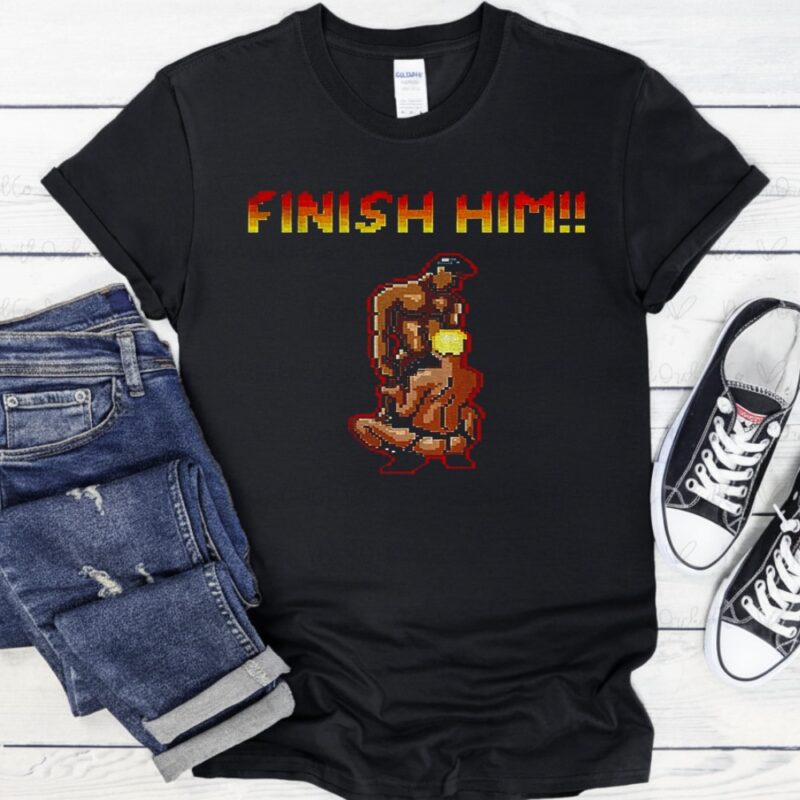 Finish Him Gayming Pride Month LGBT_T-Shirt