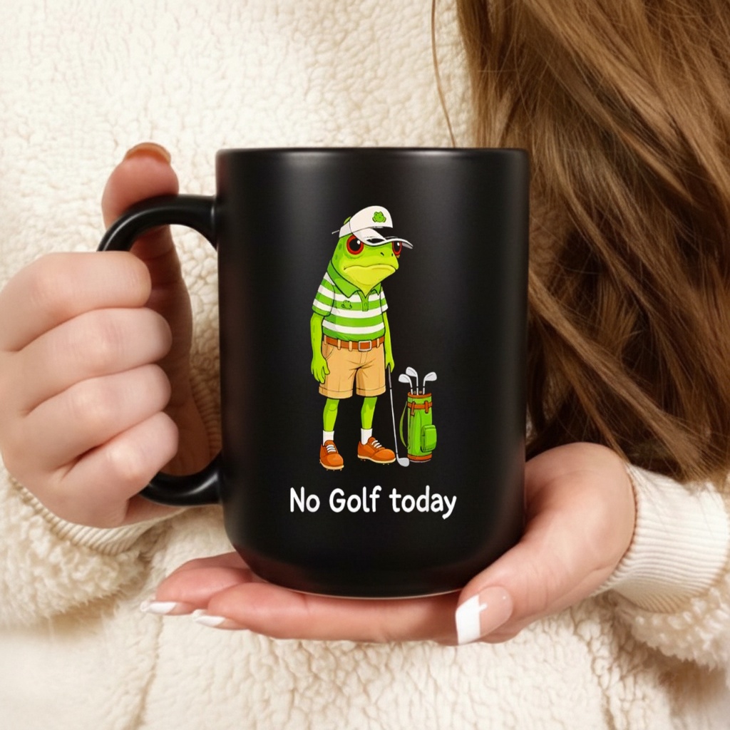 Frog Golfer No Golf Today Shirt