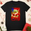 Frog Santa eat cookies Christmas shirt