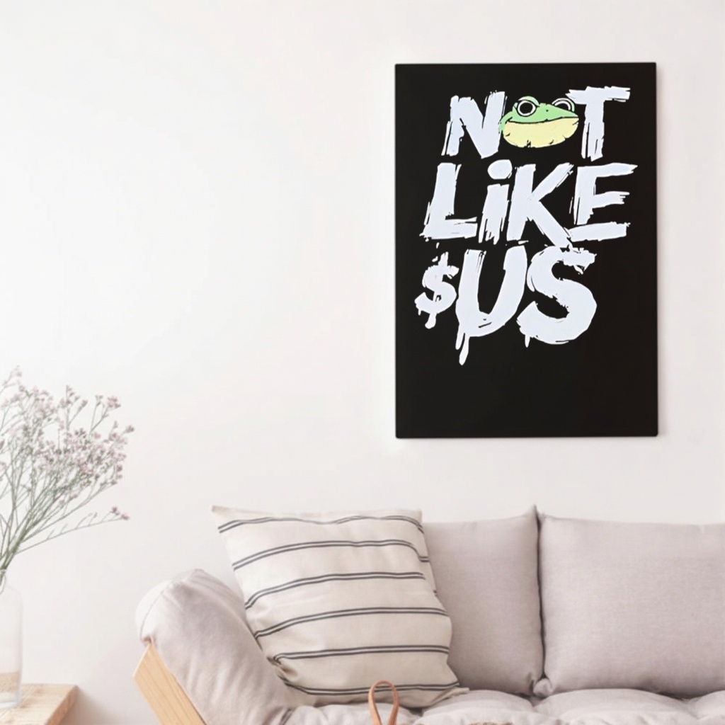 Frog not like us shirt