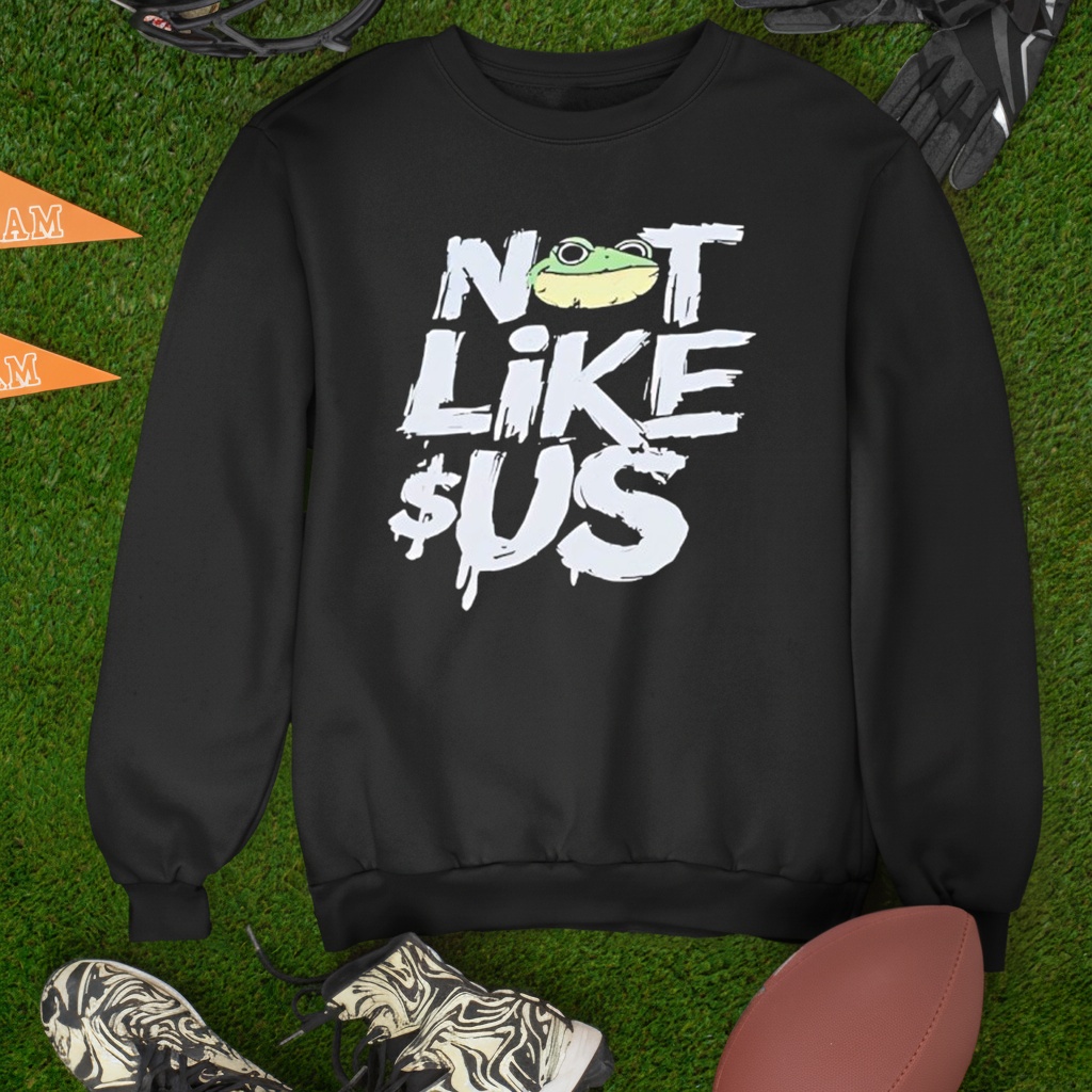 Frog not like us shirt