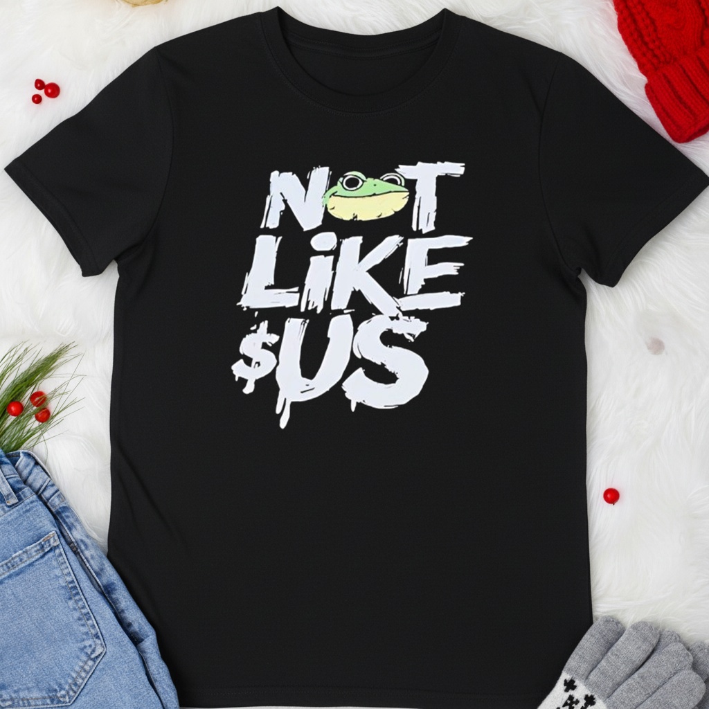 Frog not like us shirt