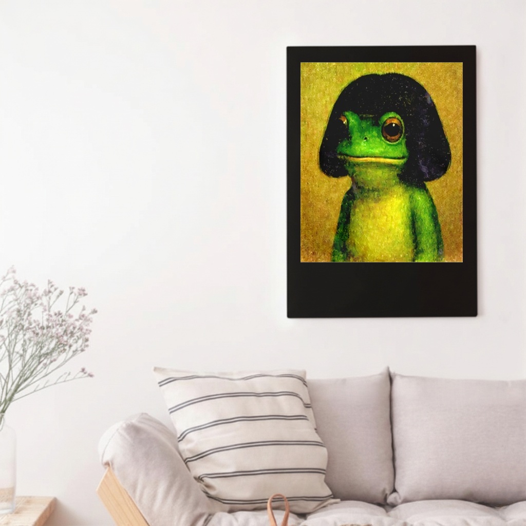 Frog with Bob Haircut Meme shirt