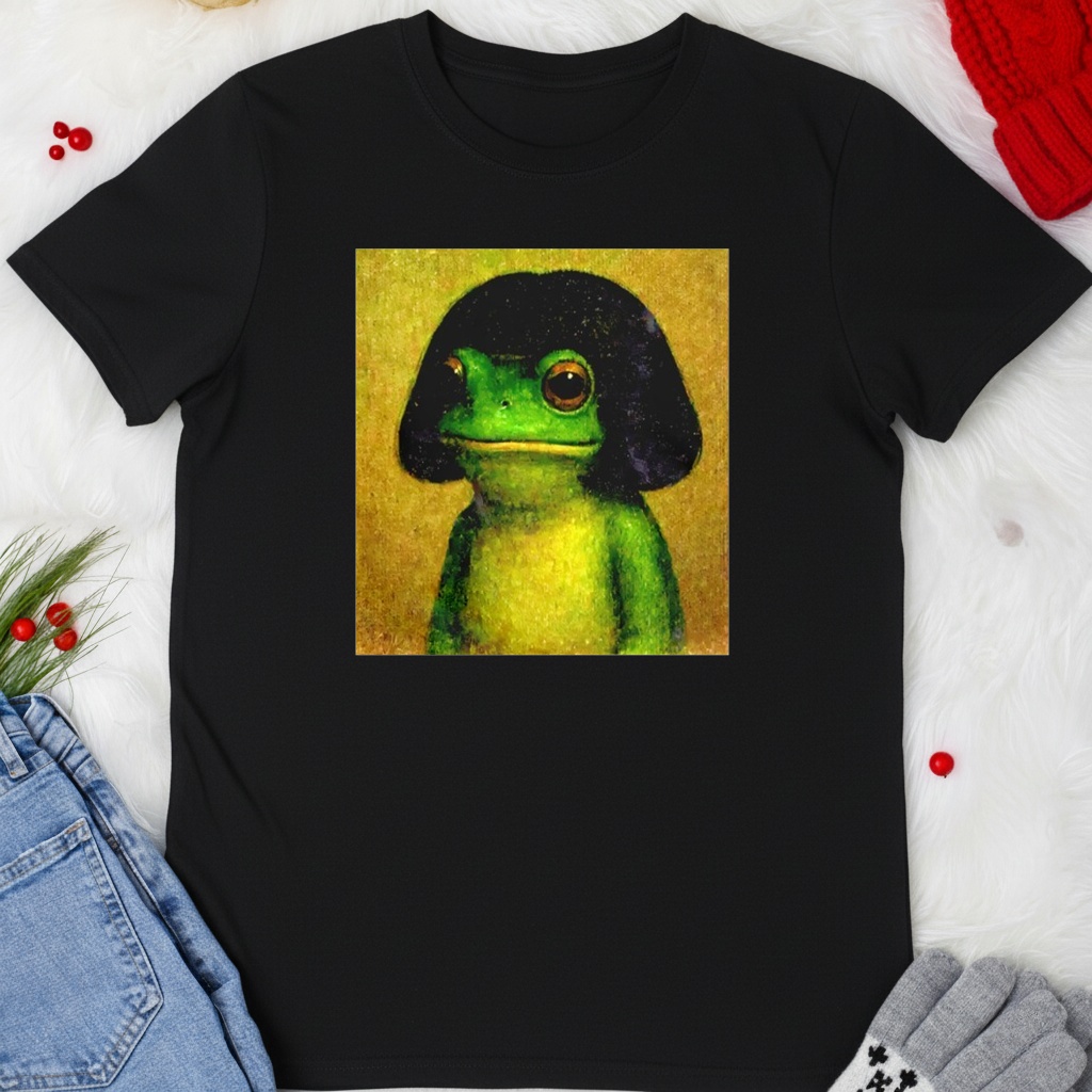 Frog with Bob Haircut Meme shirt