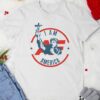 Fuentes I am America first crucifix shirt