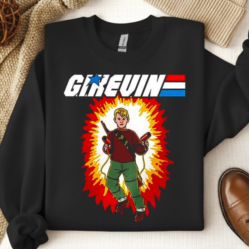 G.I.Kevin Home Alone Inspired by G.I.Joe_Crewneck Sweatshirt