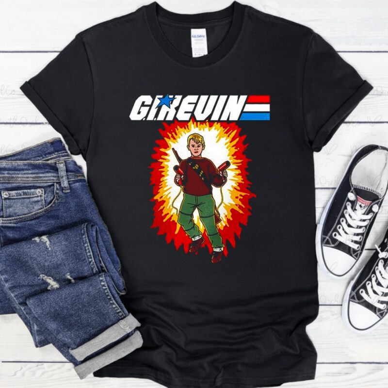 G.I.Kevin Home Alone Inspired by G.I.Joe_T-Shirt