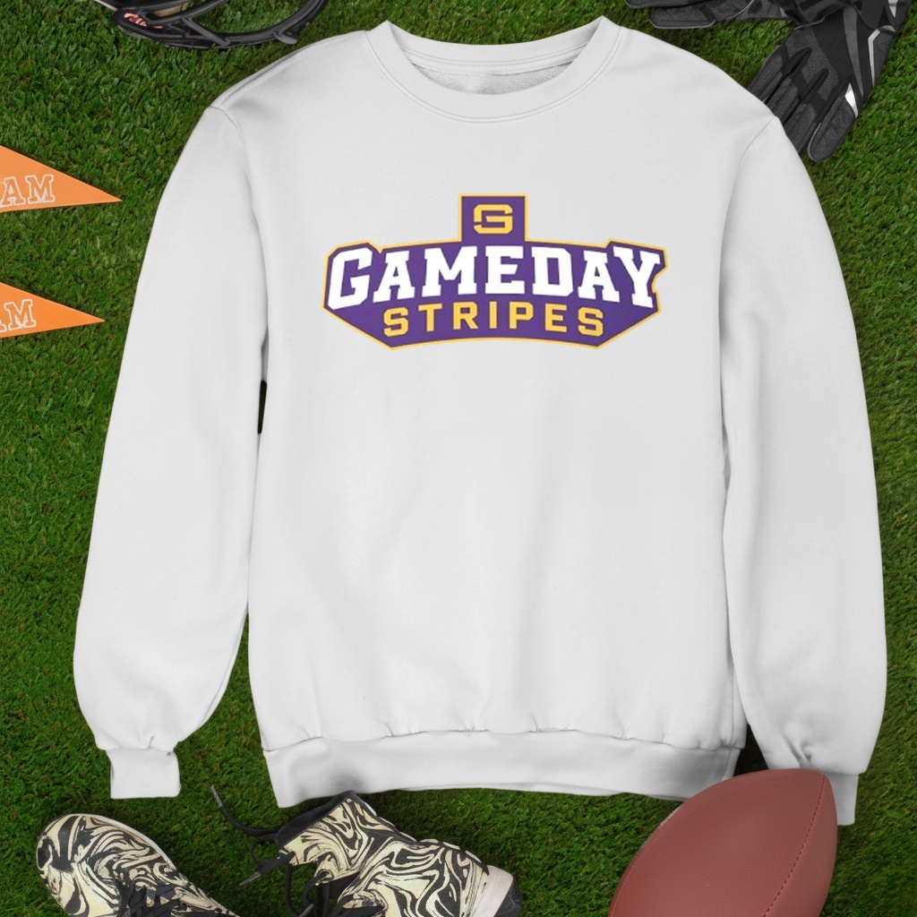 Gameday Stripes Logo shirt