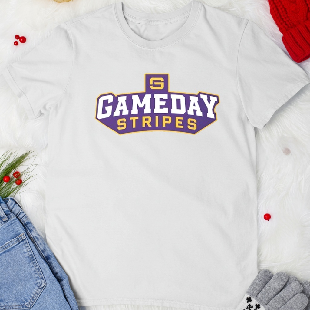 Gameday Stripes Logo shirt
