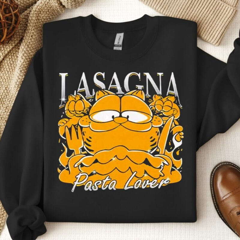 Garf Lasagna Pasta Lover_Crewneck Sweatshirt