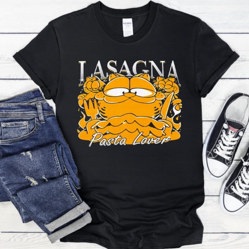 Garf Lasagna Pasta Lover_T-Shirt