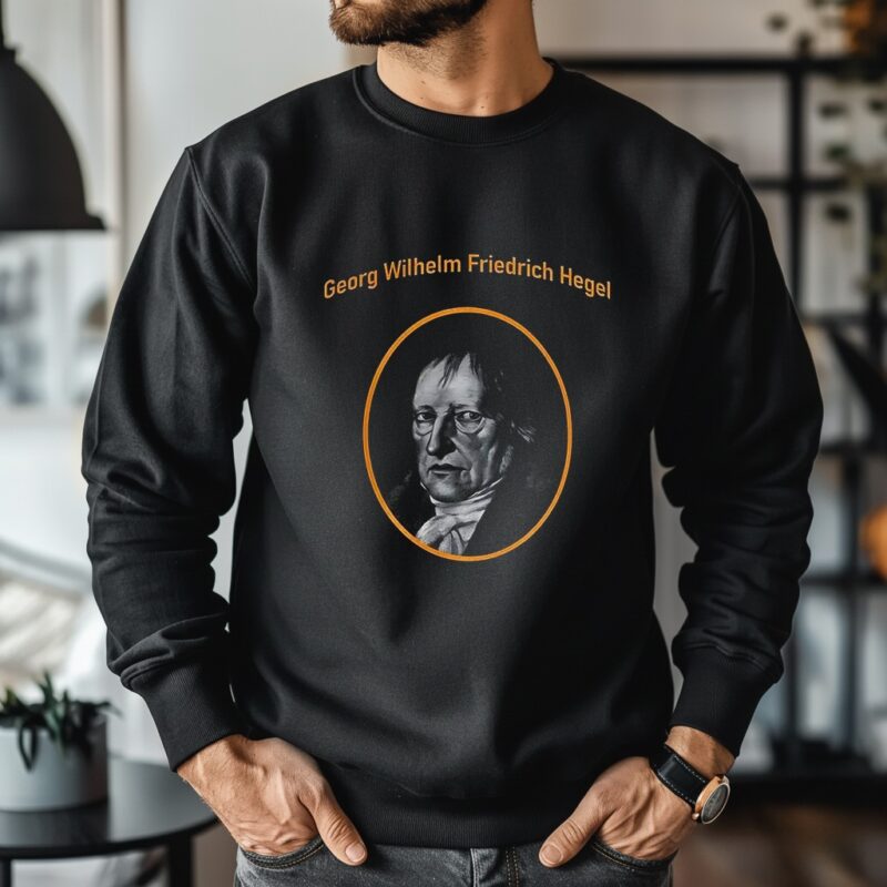 Georg Wilhelm Friedrich Hegel_Crewneck Sweatshirt