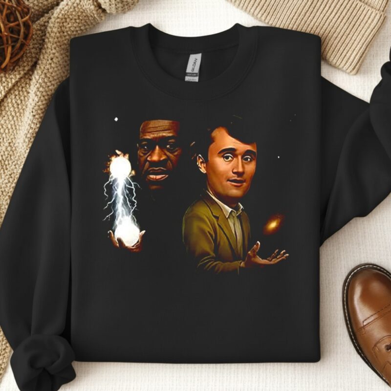 George Floyd and Charlie Kirk Wizard_Crewneck Sweatshirt