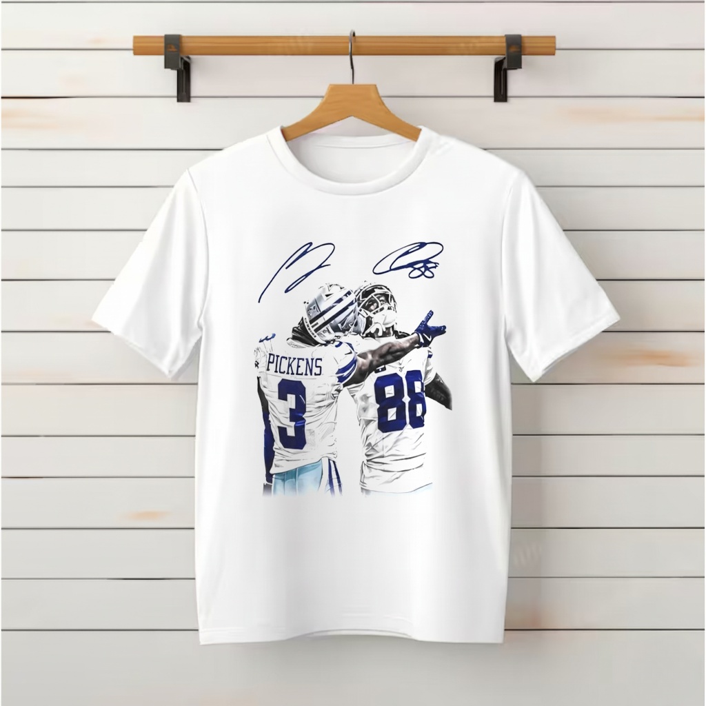 George Pickens x CeeDee Lamb Cowboys Signatures Shirt