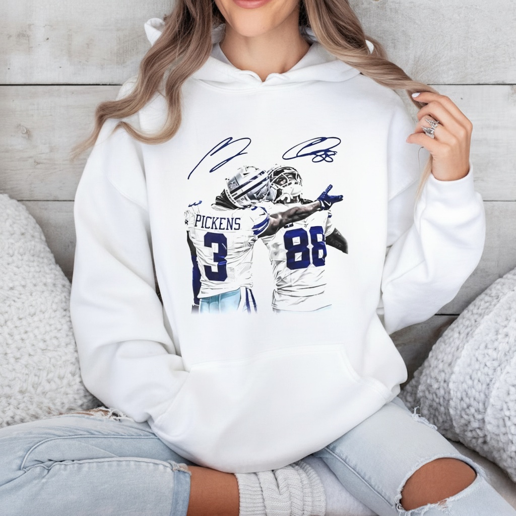 George Pickens x CeeDee Lamb Cowboys Signatures Shirt