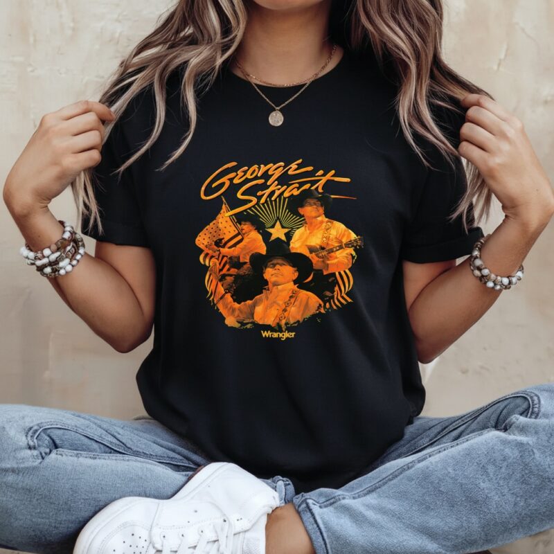 George Strait trio vintage_Ladies T-Shirt