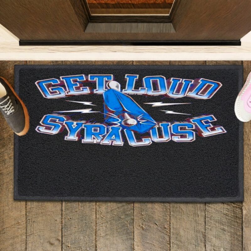 Get Loud Syracuse Crunch_Rubber Doormat