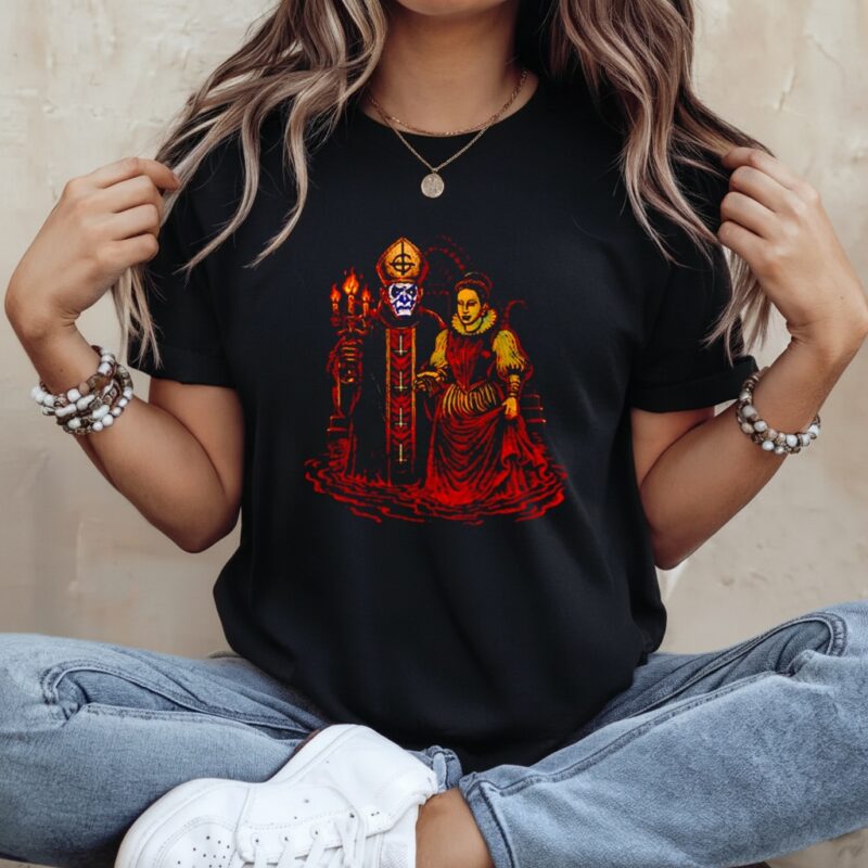 Ghost Elizabeth and Papa_Ladies T-Shirt