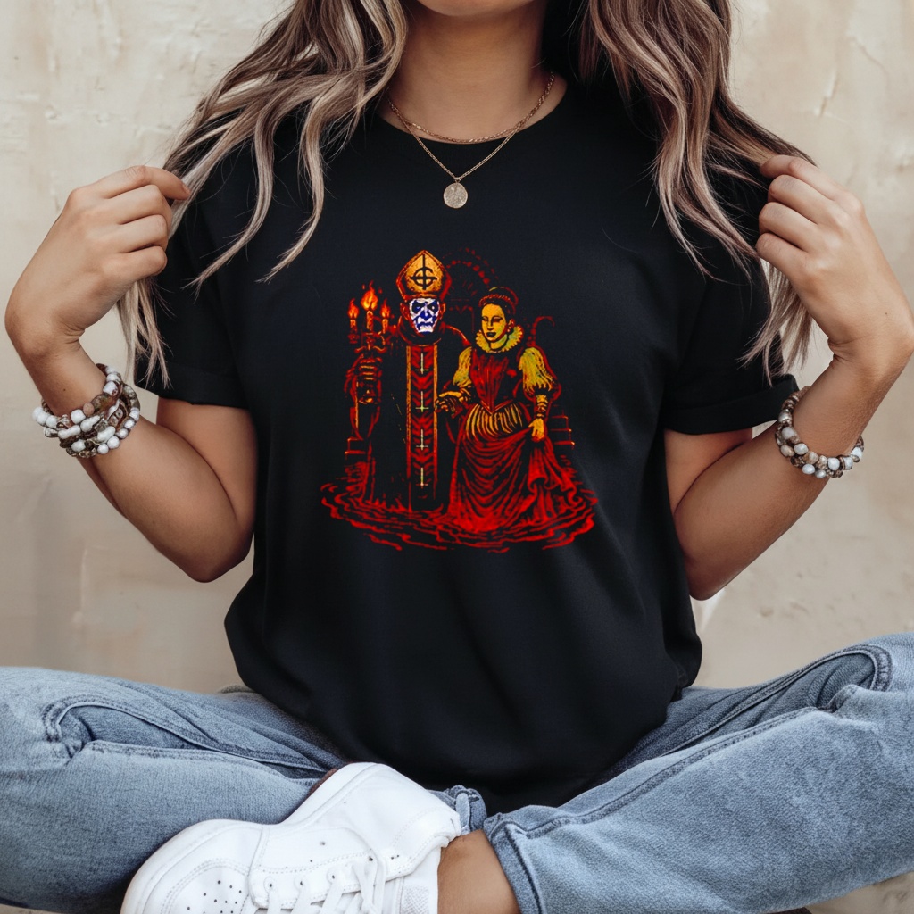 Ghost Elizabeth and Papa Shirt