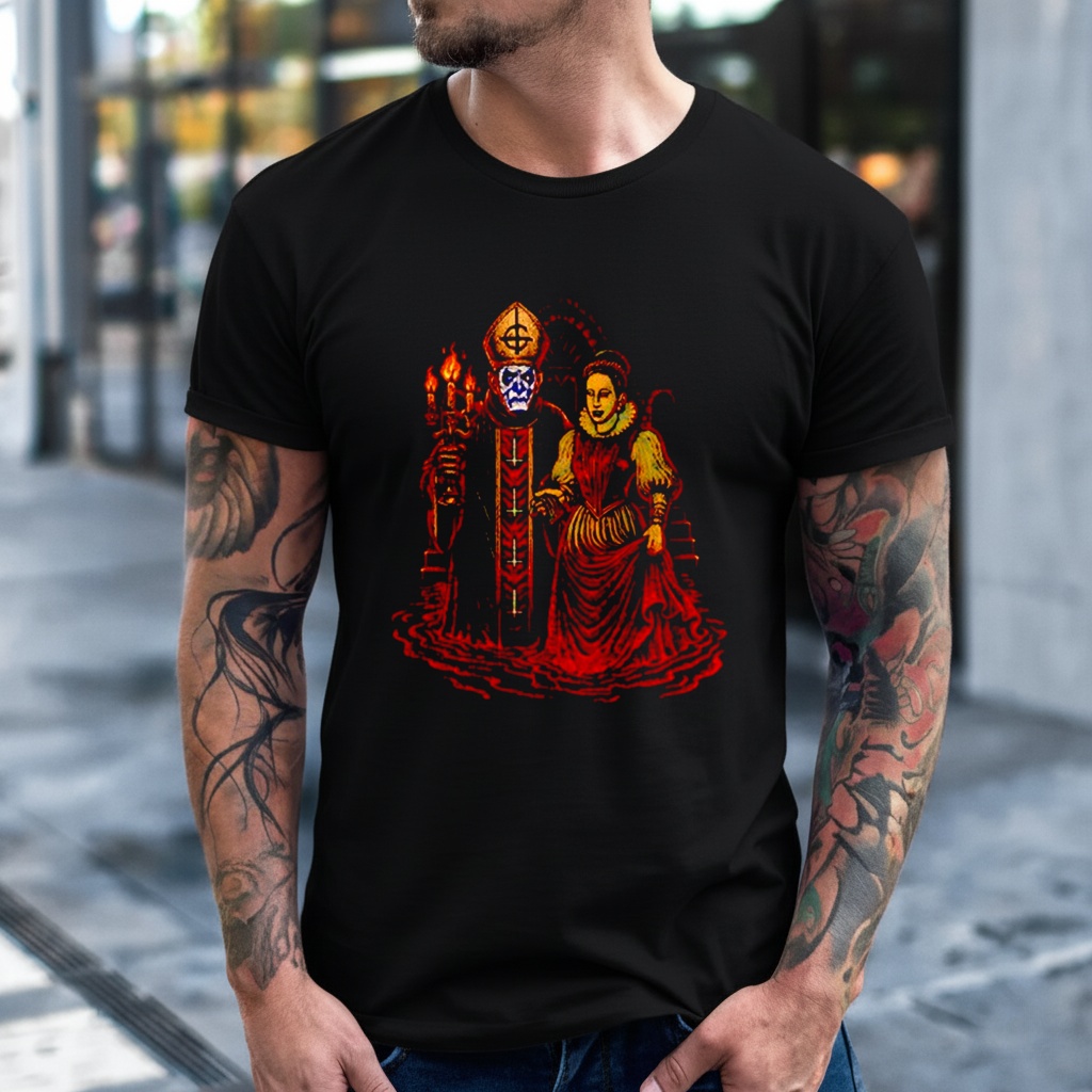 Ghost Elizabeth and Papa Shirt
