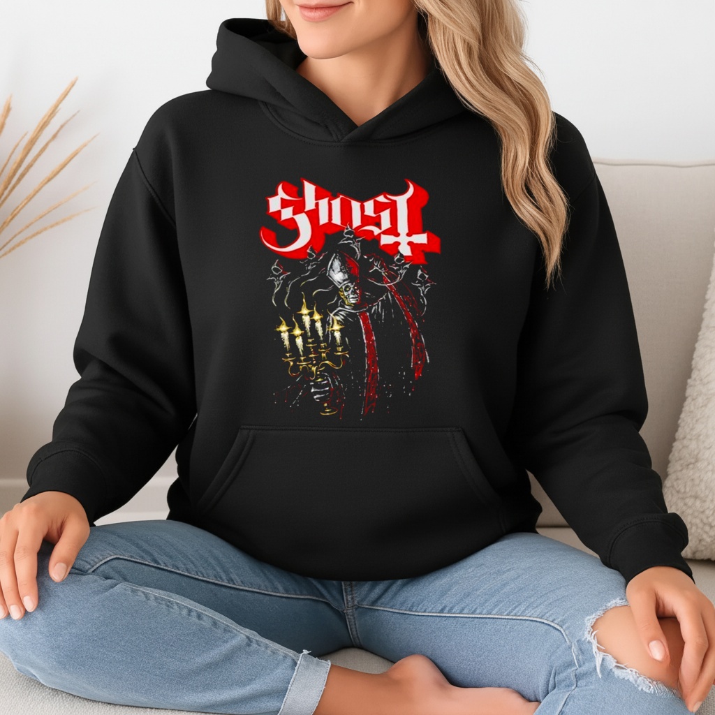 Ghost Haunted Candelabra Shirt