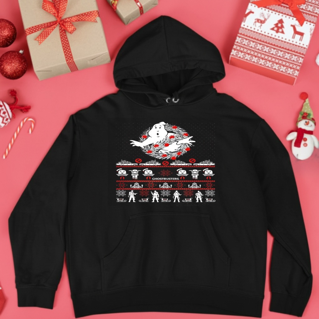 Ghostbusters Ugly Christmas T-shirt