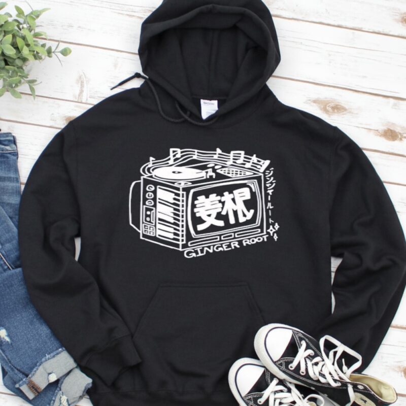 Ginger root Crt Tv_Hoodie