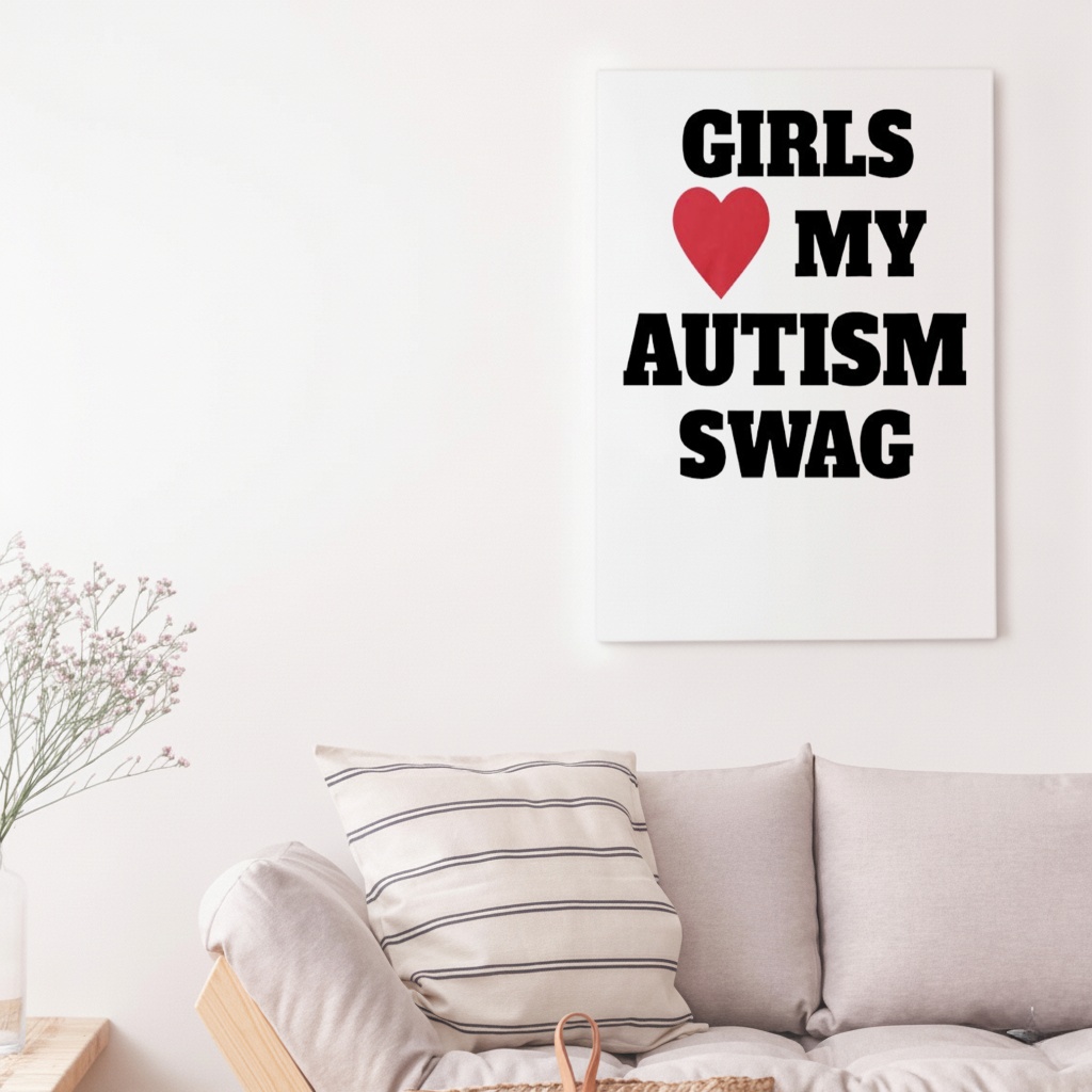Girls my autism swag shirt