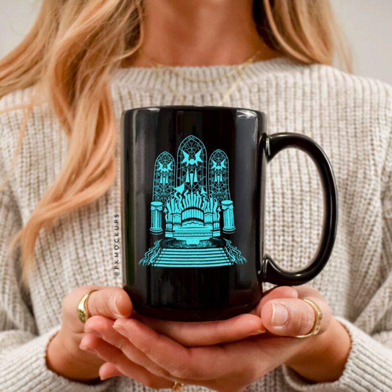 Glass Tapestry Pullover_Ceramic Mug