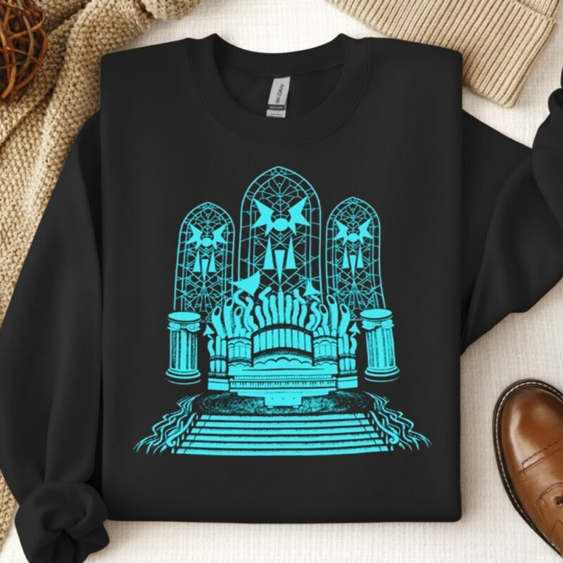 Glass Tapestry Pullover_Crewneck Sweatshirt