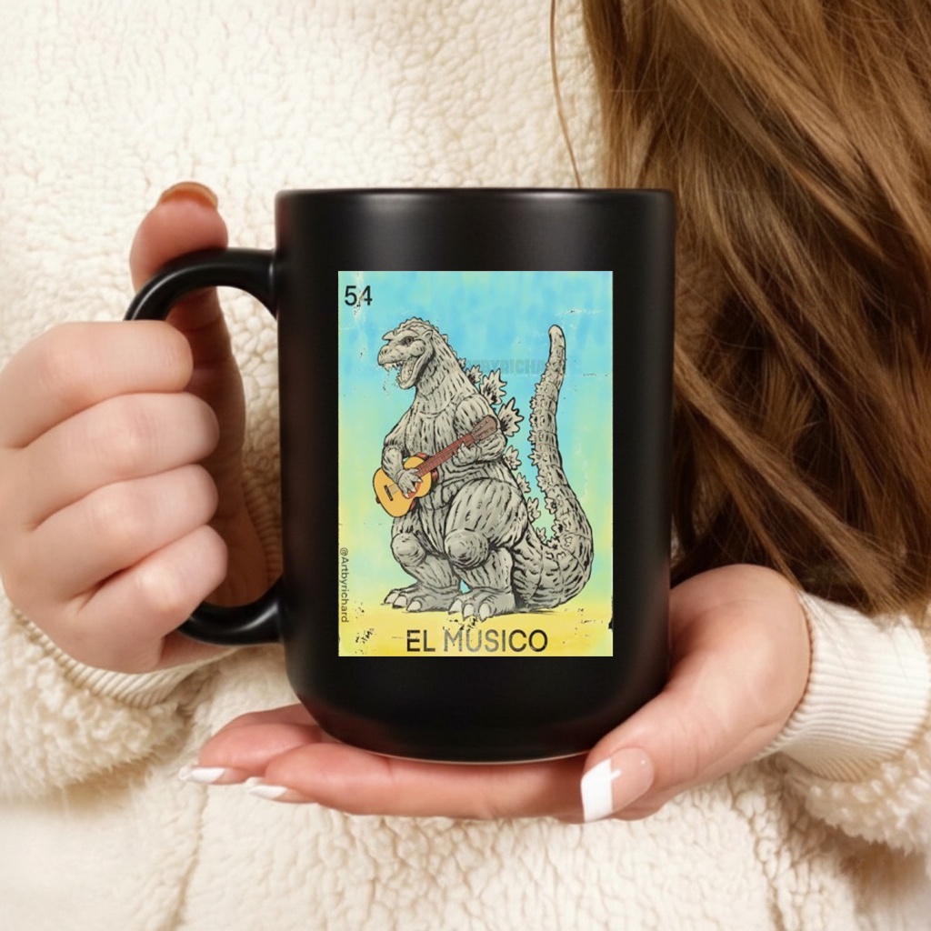 Godzilla as El Musico The Musician Shirt