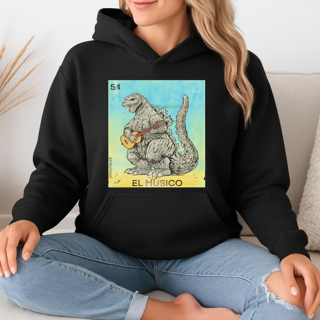 Godzilla as El Musico The Musician Shirt