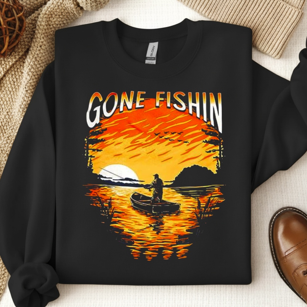 Gone Fishin shirt