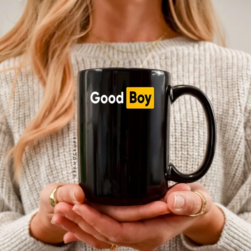 Good Boy logo parody_Ceramic Mug