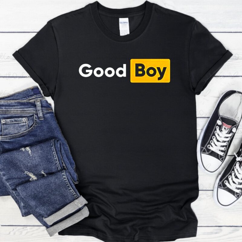 Good Boy logo parody_T-Shirt
