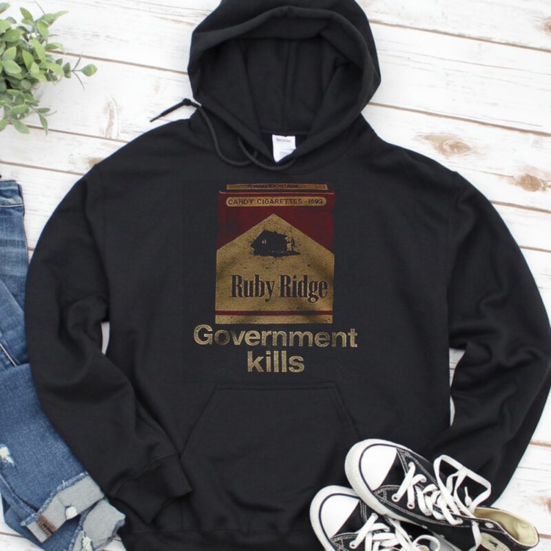 Government kills ruby ridge_Hoodie