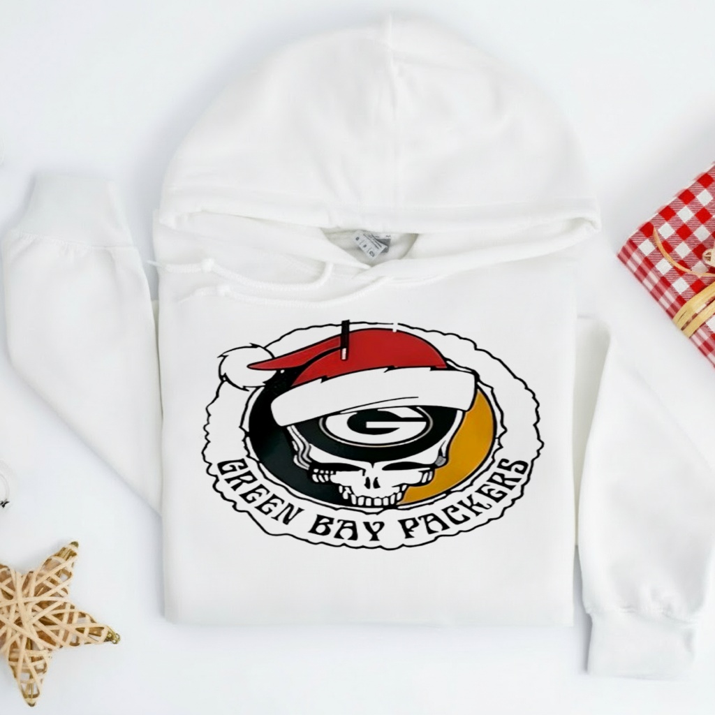 Green Bay Packers 60th Anniversary Of Grateful Dead Christmas Game Day Logo Shirt