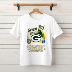 Green Bay Packers NFL Conference Logo Ball Retro Shirt